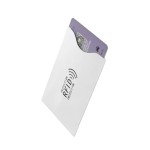 Security Foil for your credit card, contactless, white color